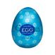 Додаткове фото Мастурбатор-яйце з охолоджувальним лубрикантом Tenga Egg Easy Beat Snow Crystal прозорий
