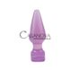 Дополнительное фото Анальная пробка Hi-Rubber Anal Stuffer Plug фиолетовая 15,5 см