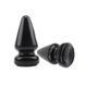 Дополнительное фото Анальный плаг для фистинга Chisa Novelties Anal Plug X-Large чёрный 18,5 см