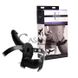 Додаткове фото Страпон двосторонній Xr Brands Double Strap-On Power Pegger чорний 16,5 см