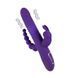 Дополнительное фото Тройной вибратор с ротацией и пульсацией You2Toys Sweet Smile Thrusting Pearl Triple Vibrator фиолетовый 24,8 см