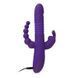 Дополнительное фото Тройной вибратор с ротацией и пульсацией You2Toys Sweet Smile Thrusting Pearl Triple Vibrator фиолетовый 24,8 см