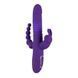 Дополнительное фото Тройной вибратор с ротацией и пульсацией You2Toys Sweet Smile Thrusting Pearl Triple Vibrator фиолетовый 24,8 см