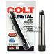 Додаткове фото Вібратор Colt Metal сріблястий 19 см