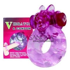 Основное фото Виброкольцо на пенис Vibration & Comdon Rabbit фиолетовое