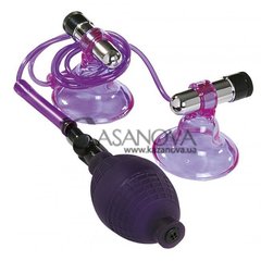 Основное фото Вибропомпа для сосков Kinx High Beam Vibrating Nipple Pumps фиолетовая