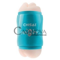 Основное фото Двухсторонний мастурбатор Chisa Portable Happy Cup Mouth & Ass телесный
