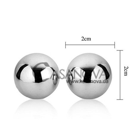Основне фото Вагінальні кульки Passion Ball сріблясті