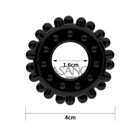 Основное фото Эрекционное кольцо Power Plus Cockring 2 чёрное