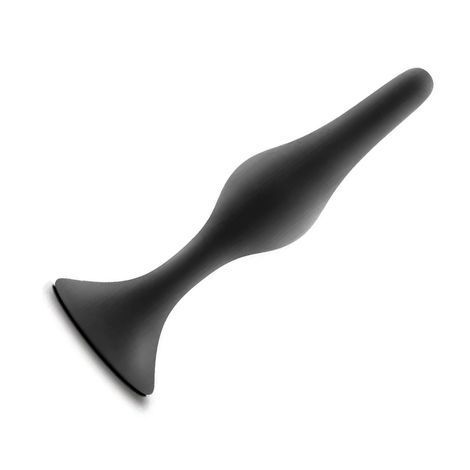Основне фото Анальна пробка для новачків Blush Anal Adventures Platinum Beginner Plug Medium чорна 10,8 см