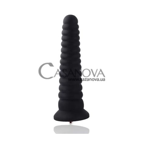 Основне фото Фалоімітатор для секс-машин Hismith Tower shape Anal Toy чорний 25,5 см