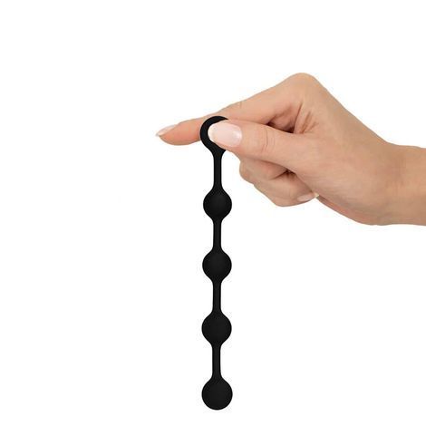 Основное фото Анальные шарики NMC Beads Silicone Matereial Anal Beads чёрные