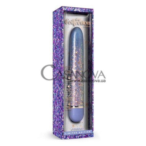 Основное фото Классический вибратор The Collection Astral Teal фиолетовый 17,7 см