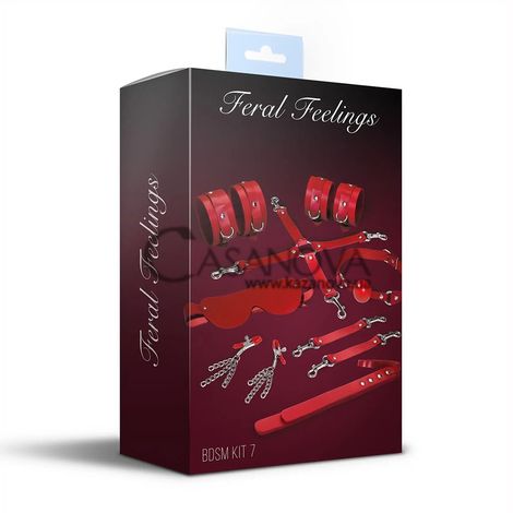 Основное фото Набор Feral Feelings BDSM Kit 7 красный