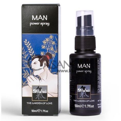 Основне фото Стимулювальний спрей для чоловіків Shiatsu Man Power Spray 50 мл