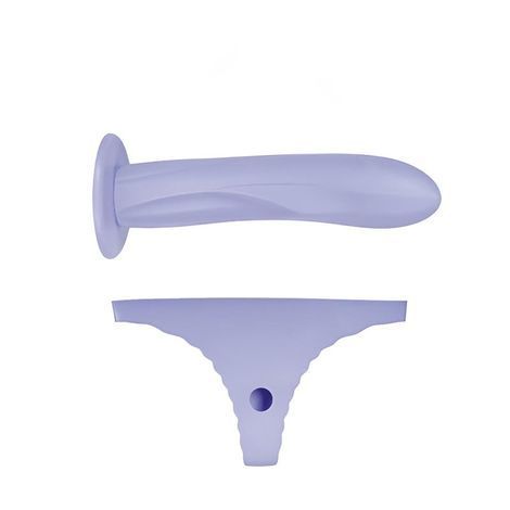 Основное фото Страпон для женщин Vibe Therapy Gratify фиолетовый 18 см