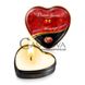 Додаткове фото Масажна свічка серце Plaisirs Secrets Bougie Massage Candle персик 35 мл
