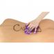 Дополнительное фото Перчатка для массажа Roller Balls Massager пурпурная