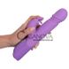 Дополнительное фото Rabbit-вибратор Sweet Smile Push Vibrator фиолетовый 25 см