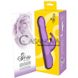 Дополнительное фото Rabbit-вибратор Sweet Smile Push Vibrator фиолетовый 25 см