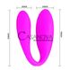 Додаткове фото Вібратор для двох Fascination рожевий 9,5 см