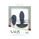 Дополнительное фото Анальная пробка-пульсатор Lux Active Throb тёмно-синяя 11,5 см