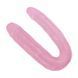 Дополнительное фото Двухсторонний фаллоимитатор Chisa Novelties Hi-Rubber 17.7 Inch Dildo розовый 22,5 см