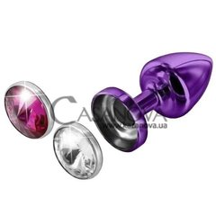 Основное фото Анальная пробка Diogol Anni Magnet фиолетовая 6,4 см