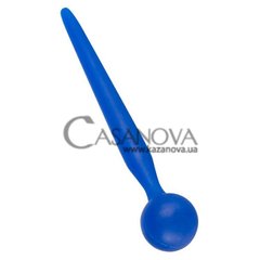 Основное фото Уретральный буж Penis Plug Sperm Stopper синий 9,6 см