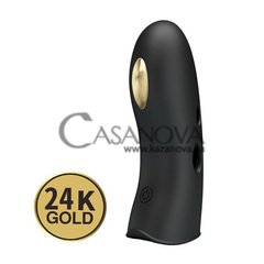 Основне фото Електростимулятор на палець Lybaile Marico Fingering Electric Vibrator чорний 10,5 см