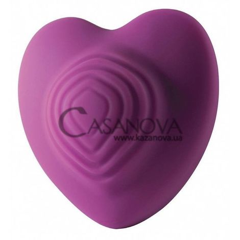 Основное фото Клиторальный вибромассажёр Rocks-Off Heart Throb фиолетовый