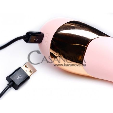 Основное фото Клиторальный стимулятор Shegasm Tickle розовый 17,1 см