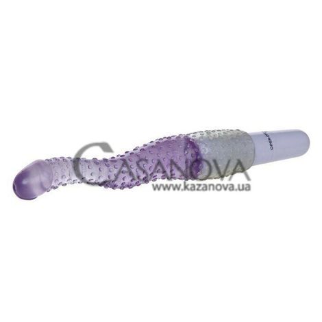 Основное фото Анальный вибратор Vibrator BI-010063 фиолетовый 21,5 см