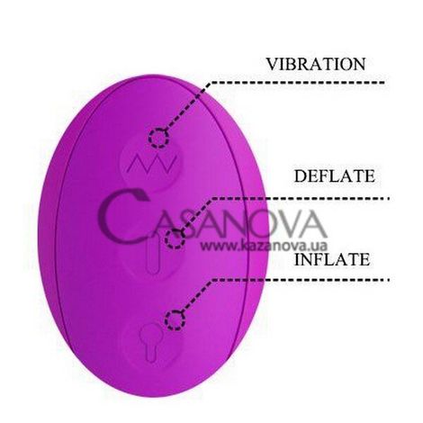 Основное фото Надувной rabbit-вибратор Pretty Love Douglas пурпурный 24,9 см