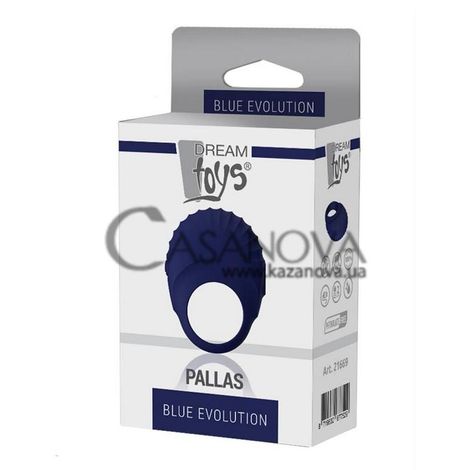Основное фото Виброкольцо на член Blue Evolution Pallas синее