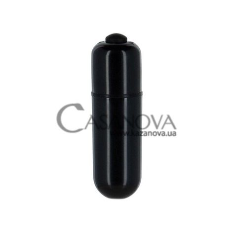Основне фото Анальна пробка з віброкулею Lux Active Black Rose Anal Plug срібляста з чорним 8,9 см