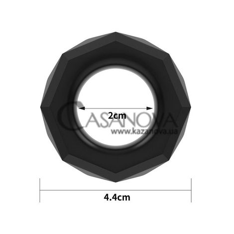 Основное фото Эрекционное кольцо Power Plus Cockring 4 чёрное