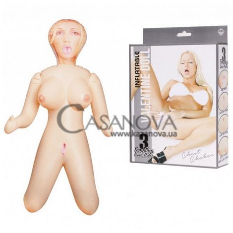 Основне фото Секс-лялька Chest Choker тілесна