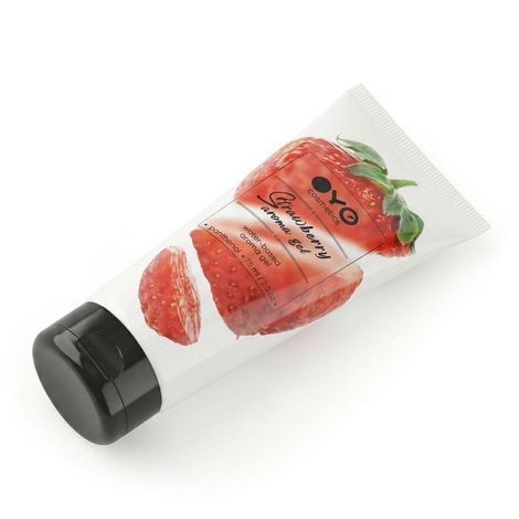 Основное фото Ароматизированный гель-лубрикант OYO cosmetics Strawberry Aroma Gel 75 мл