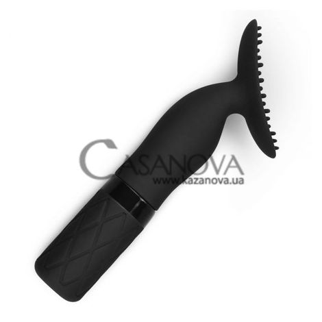 Основное фото Клиторальный вибромассажёр O-Sensual Clit Jiggle чёрный 14 см