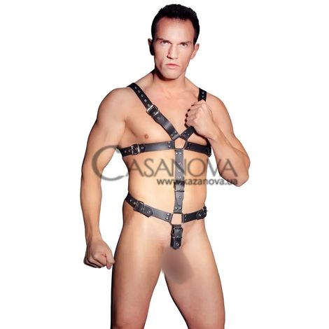 Основное фото Портупея мужская Zado Leather Harness For Him чёрная