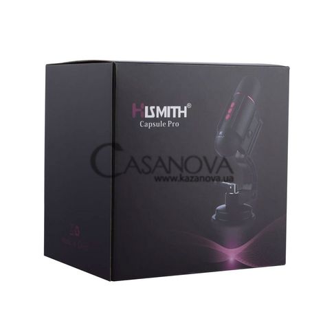 Основное фото Секс-машина Hismith Capsule Pro чёрно-фиолетовая