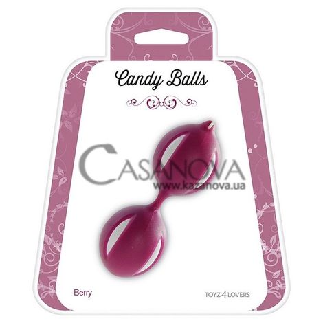 Основное фото Вагинальные шарики Candy Balls Berry фиолетовые