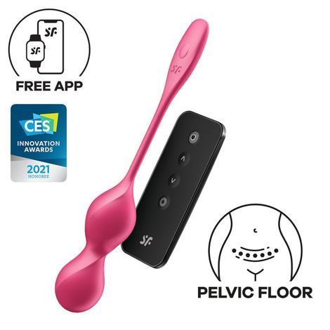 Основное фото Вагинальные смарт-шарики Satisfyer Love Birds 2 красные