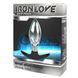 Додаткове фото Анальна пробка Iron Love IL-28008-SLV срібляста 10,6 см