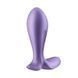 Дополнительное фото Анальная вибропробка Satisfyer Intensity Plug фиолетовая 9 см