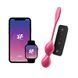 Дополнительное фото Вагинальные смарт-шарики Satisfyer Love Birds 2 красные