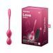 Дополнительное фото Вагинальные смарт-шарики Satisfyer Love Birds 2 красные