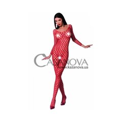 Основное фото Комбинезон женский с доступом Passion BS077 красный