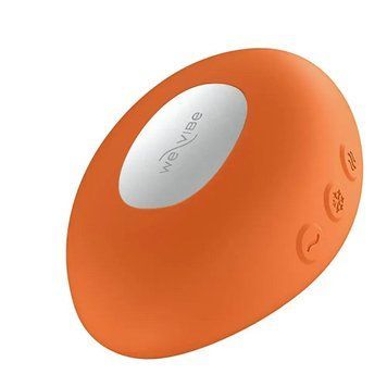 Основное фото Клиторальный вибратор с функцией нагрева и охлаждения We-Vibe Temp оранжевый 9,7 см